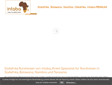 Tablet Screenshot of intaba.de